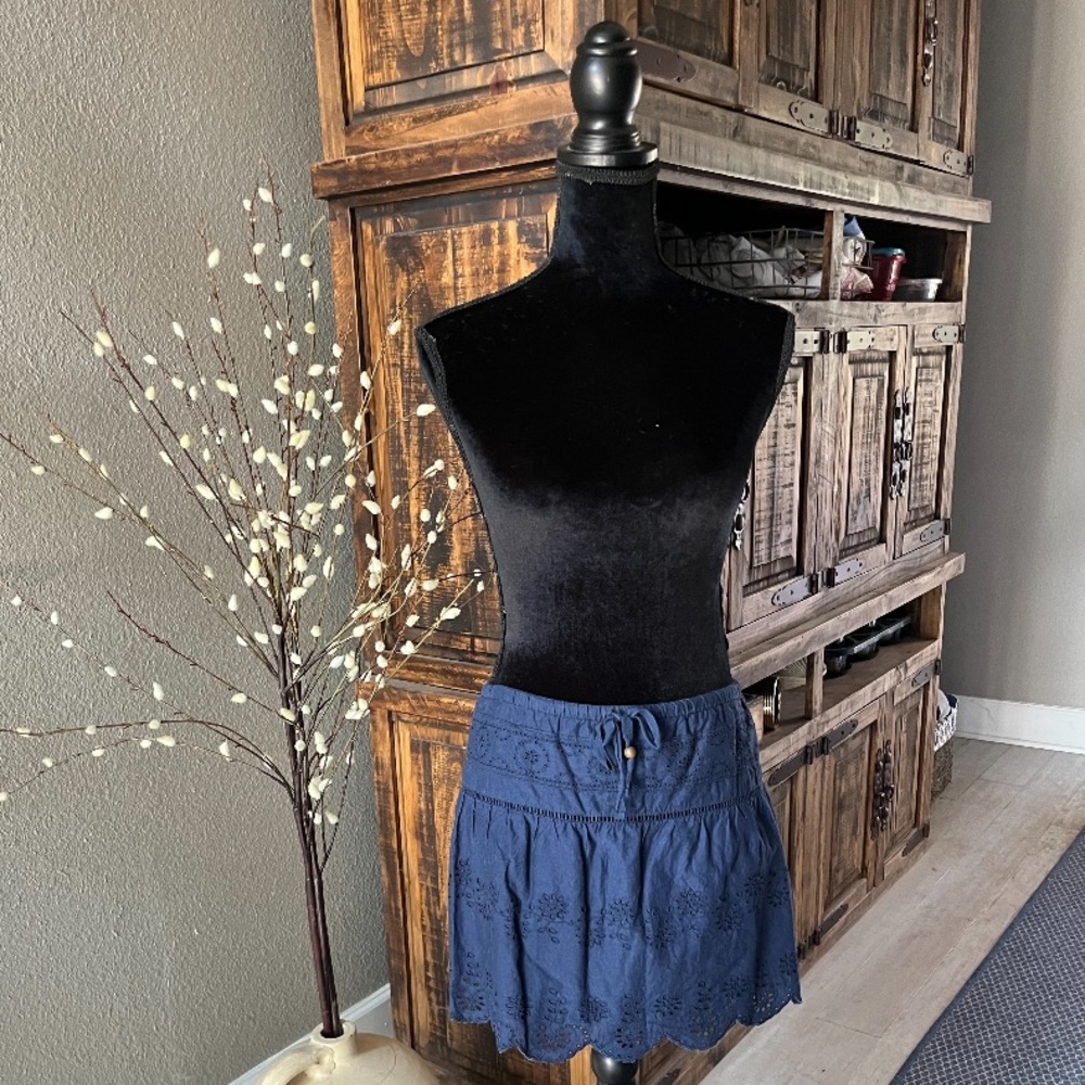 NWOT Aerie Eyelet Skirt - Picture 2 of 9